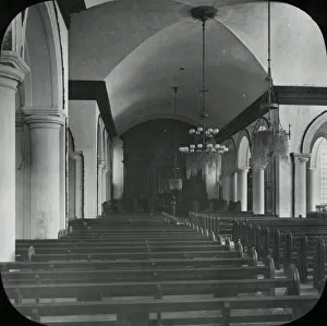 Antilles Collection: Jamaica - Parish Church, Interior, Kingston