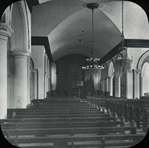 Antilles Collection: Jamaica - Parish Church, Interior, Kingston