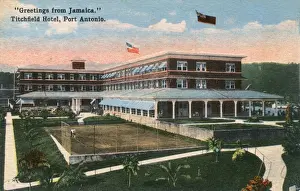 Titchfield Prints: Jamaica, West Indies - The Titchfield Hotel, Port Antonio
