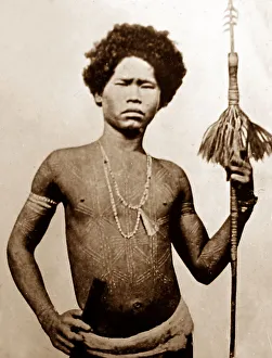 Warrior Prints: Jamaican warrior