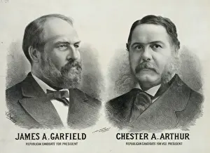 Candidate Prints: James A. Garfield Republican candidate for president - Ches