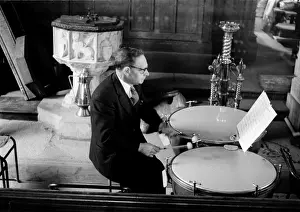 Blades Prints: James Blades in rehearsal, Aldeburgh Festival