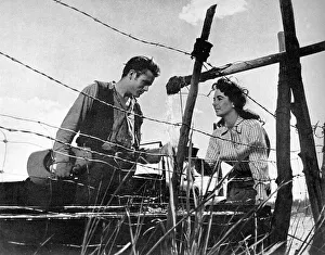 James Dean and Elizabeth Taylor