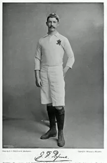 Sportsman Collection: James F Byrne, rugby player and cricketer