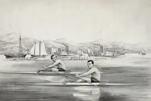 4000 Prints: James Hammill, and Walter Brown, in their great five mile ro