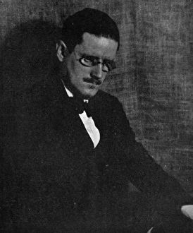 Images Dated 12th January 2016: James Joyce, Irish novelist and poet