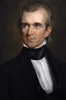 James K. Polk (1795-1849). American politician. 11th Preside