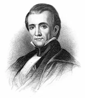 1845 Collection: James Knox Polk, President of the United States