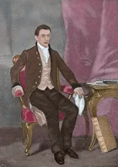 Founding Prints: James Monroe (1758-1831). Fifth President of the United Stat