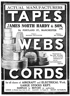 James North Hardy Aircraft Tapes & Cords