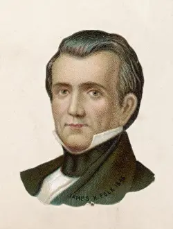 Polk Prints: James Polk / Scrap 1880