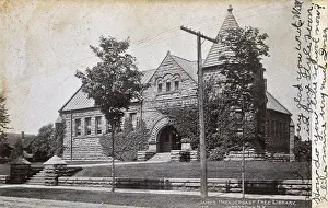 Jamestown Prints: James Prendergast Free Library, Jamestown, NY State, USA