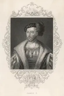 1542 Prints: James V / Scotland / Anon