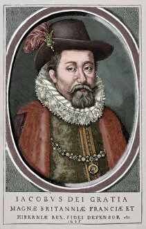 Images Dated 22nd September 2013: James VI of Scotland and James I of England