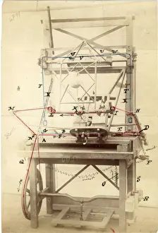 James Watts Sculpture copying machinery (eidograph)