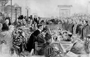 Villiers Prints: The Jameson Raid: A Courtroom scene