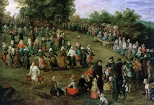 Prado Collection: Jan Brueghel the Elder (1568-1625). Flemish painter. Peasant