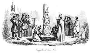 Images Dated 18th July 2017: Jan Hus / Burnt at Stake