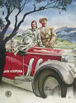 Motoring Posters and Prints Gallery: Jan Kiepura Film Poster