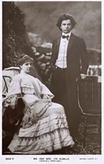 Images Dated 29th November 2011: Jan Kubelik and Countess Anna Szell von Bessenyo