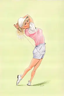 Stephenson Prints: Jan Stephenson - USA golfer