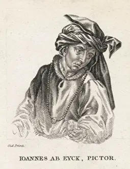 Eyck Prints: Jan Van Eyck / Old Print