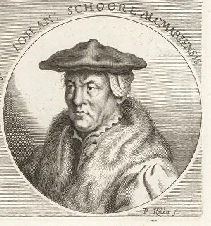 Humanist Prints: Jan van Scorel, Dutch painter, 1495-1562