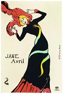 Jane Collection: Jane Avril / Lautrec 1899