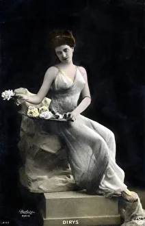 Images Dated 15th December 2020: Jane Dirys - Beautiful Edwardian stage Actress
