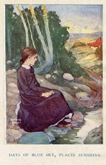Dulac Prints: Jane Eyre by Charlotte Bronte, illustration by Edmund Dulac