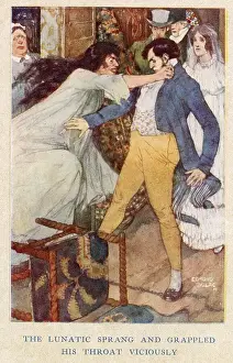 Dulac Prints: Jane Eyre by Charlotte Bronte, illustration by Edmund Dulac