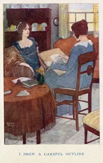 Dulac Prints: Jane Eyre by Charlotte Bronte, illustration by Edmund Dulac