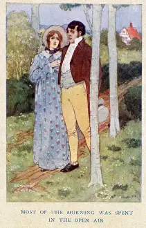 Dulac Prints: Jane Eyre by Charlotte Bronte, illustration by Edmund Dulac