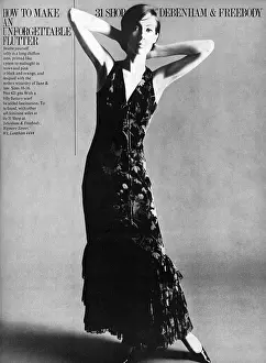 Jane and Jane evening dress from Debenham and Freebody, 1965