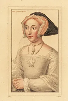Elite Prints: Jane Seymour, Queen of England, third wife of King Henry VIII
