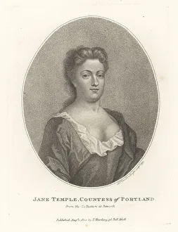 Jane Temple, Countess Portland, governess to the princesses