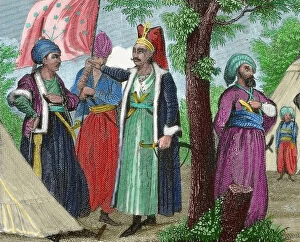 Ottomans Gallery: Janissaries. Elite infantry units that formed the Ottoman Su