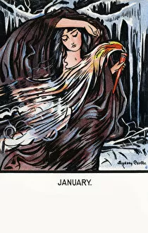 Burned Collection: January. Goddess Vesta
