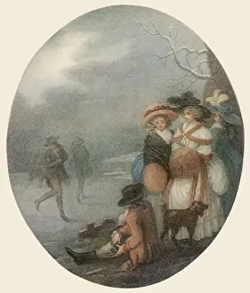 Genteel Prints: January Skating 1788