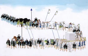 Feudal Prints: JAP FUNERAL PROCESSION