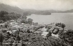 Japan - Bird s-eye view of Motohakone