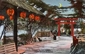 Torii Prints: Japan-British Exhibition - White City - 4 Seasons - Autumn