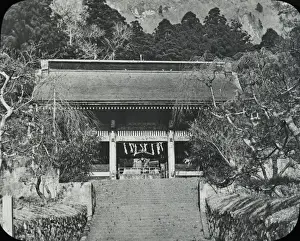 Japan - Central Hall Shrine at Myogi