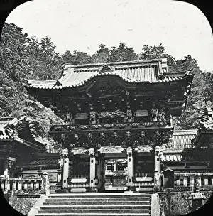 Japan - Entrance to a Buddhist Temple, Kiyoto