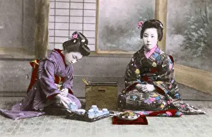Kneels Prints: Japan - Japanese tea ceremony