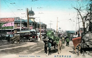 Tramlines Collection: Japan - The Kaminarimon ('Thunder Gate') - Asakusa, Tokyo