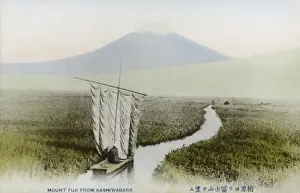 Japan - Mount Fuji viewed from Kashiwabara