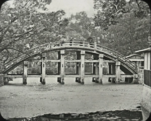 Japan - A Peculiar Native Bridge at Sumi-Yoshi Japan - A Peculiar Native Bridge at Sumi-Yoshi