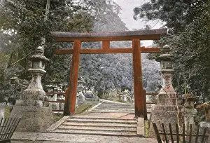 Tori Prints: Japan Scenery / Temple