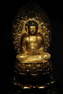 Buddha Prints: Japanese Art. Amida Buddha. Japan. Edo Period. (1603-1868), 1